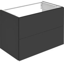 Waschtischunterschrank KEUCO X-Line BxHxT 80 x 60,5 cm x 49 cm Frontfarbe vulkanit matt 33163970000