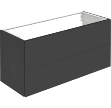 Waschtischunterschrank KEUCO X-Line BxHxT 120 x 60,5 cm x 49 cm Frontfarbe vulkanit matt 33183970000