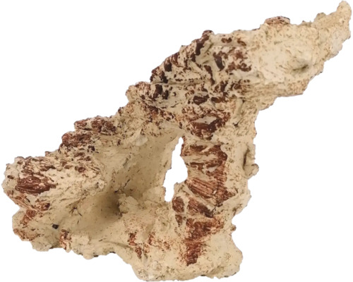 Dekorative Aquarium-Felsenlandschaft mit Durchgang