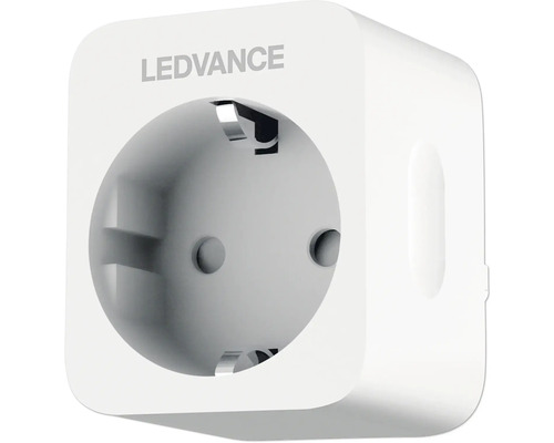 Ledvance WiFi Smart+ schaltbare Steckdose mit Energiezähler weiß