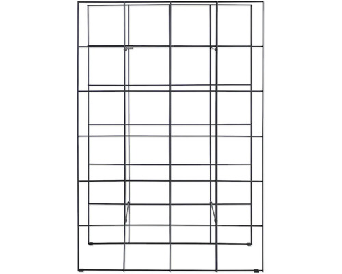 Drahtgitterregal zur Warenpräsentation im Einzelhandel