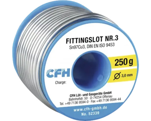 Fittingslot CFH WL 339 250 g Fittingslot CFH WL 339 250 g