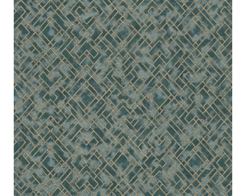 Vliestapete 38828-5 Metropolitan Stories 3 geometrisch Nahaufnahme eines Stoffmusters mit geometrischen Formen