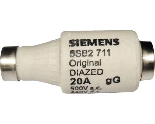 Diazed-Sicherung Sicherungseinsatz 20A E27 D ll 5 Stück Diazed Sicherung 20 Ampere