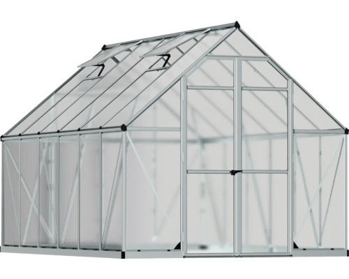 Gewächshaus mit Belüftungsfenstern