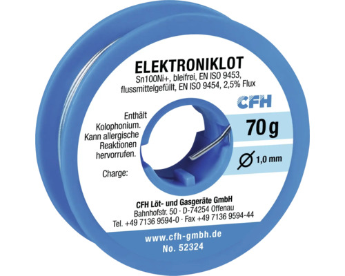 Elektroniklot CFH EL 324 bleifrei 70g | HORNBACH