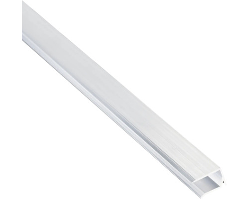 Gutta Alu U-Profil für 10 mm Doppelstegplatten L = 2100 mm LED Profil aus Aluminium