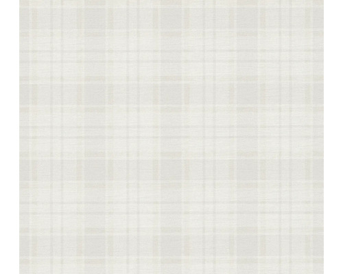 Vliestapete 39072-3 Maison Charme Landhausstil Karo beige Tapete mit Karomuster