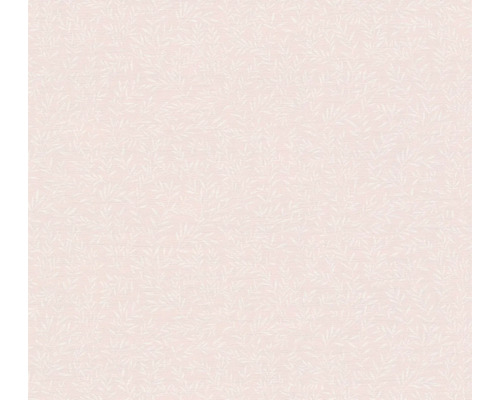 Vliestapete 39073-3 Maison Charme Landhaus Blätterranke Rosa Tapete mit Blattmuster