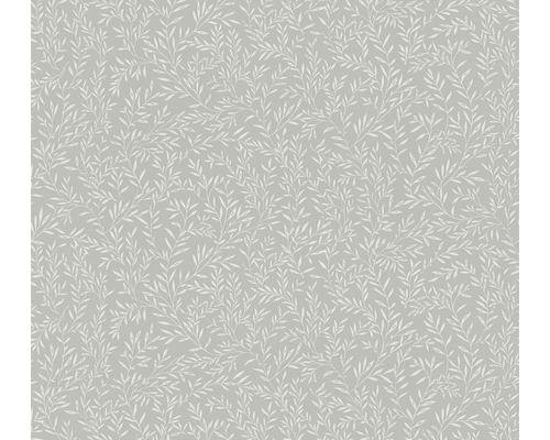 Vliestapete 39073-4 Maison Charme Landhaus Ranken grau Tapete mit Blattmuster