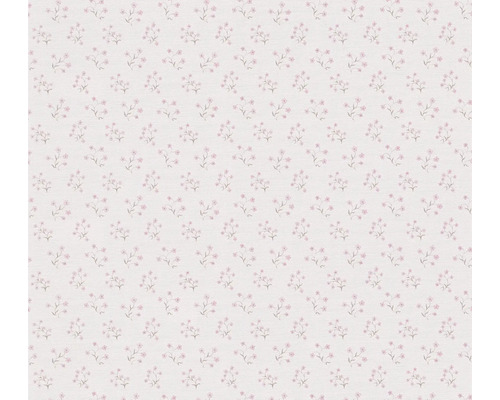 Vliestapete 39074-3 Maison Charme Landhaus Blumen pink Tapete mit kleinem Blumenmuster