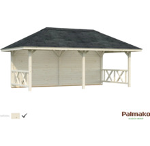 Holz Pavillon mit Dach