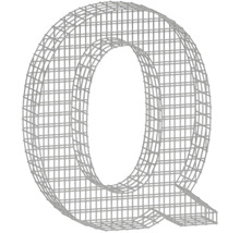 Drahtmodell des Buchstaben Q