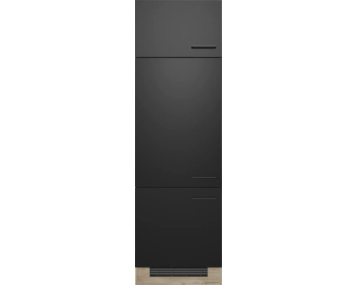 Hoher Küchenschrank mit zwei Türen und Sockel