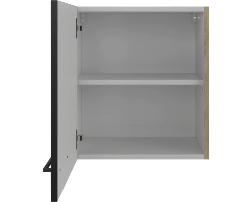 Offener Wandschrank mit Einlegeböden