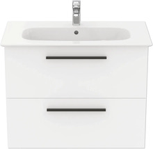 Waschtischunterschrank mit zwei Schubladen und Waschbecken