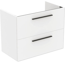 Waschtischunterschrank mit zwei Schubladen und Griffen