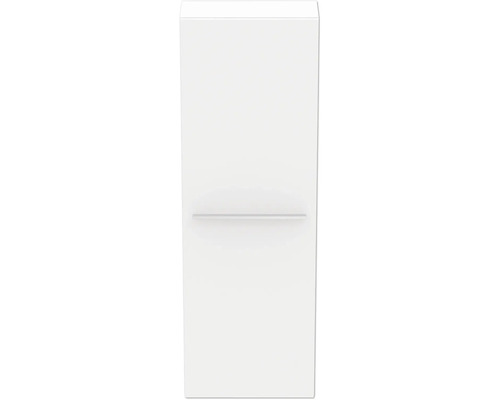 Weißer Schrank mit einem Griff