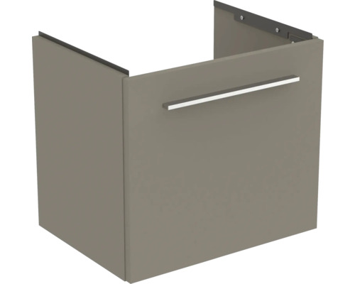 Waschtischunterschrank Ideal Standard i.life S BxHxT 50 x 44 cm x 37,5 cm Frontfarbe quarzgrau matt T5290NG ohne Griff