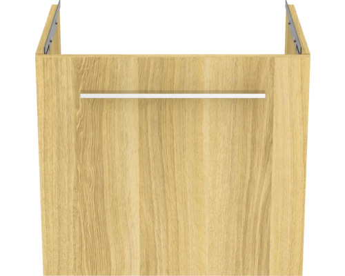 Waschtischunterschrank aus Holz mit Griff