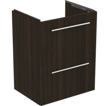 Waschtischunterschrank aus Holz mit zwei Schubladen