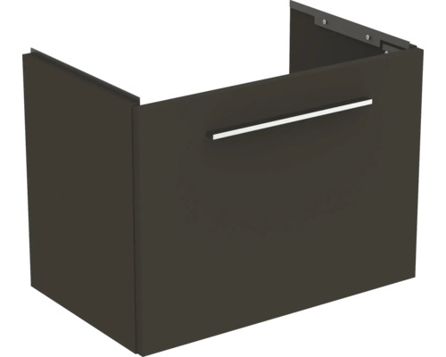 Waschtischunterschrank Ideal Standard i.life S BxHxT 60 x 44 cm x 37,5 cm Frontfarbe carbongrau matt T5292NV ohne Griff