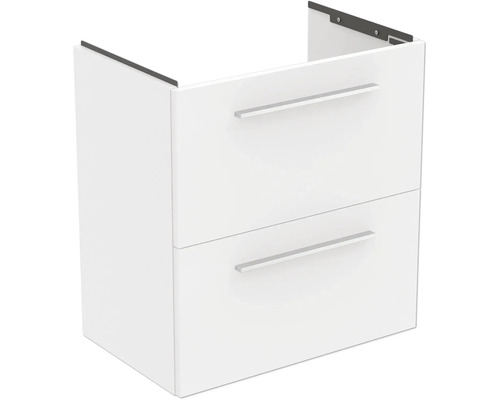 Waschtischunterschrank Ideal Standard i.life S BxHxT 60 x 63 cm x 37,5 cm Frontfarbe weiß matt T5293DU ohne Griff