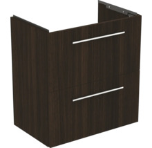 Waschtischunterschrank mit zwei Schubladen im Holzdesign