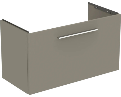 Waschtischunterschrank Ideal Standard i.life S BxHxT 80 x 44 cm x 37,5 cm Frontfarbe quarzgrau matt T5294NG ohne Griff