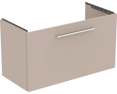 Waschtischunterschrank Ideal Standard i.life S BxHxT 80 x 44 cm x 37,5 cm Frontfarbe greige matt T5294NH ohne Griff