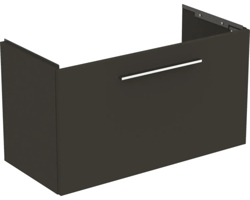 Waschtischunterschrank Ideal Standard i.life S BxHxT 80 x 44 cm x 37,5 cm Frontfarbe carbongrau matt T5294NV ohne Griff