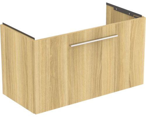 Waschtischunterschrank Ideal Standard i.life S BxHxT 80 x 44 cm x 37,5 cm Frontfarbe eiche natur matt T5294NX ohne Griff