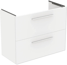 Waschtischunterschrank Ideal Standard i.life S BxHxT 80 x 63 cm x 37,5 cm Frontfarbe weiß matt T5295DU ohne Griff