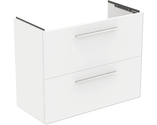 Waschtischunterschrank Ideal Standard i.life S BxHxT 80 x 63 cm x 37,5 cm Frontfarbe weiß matt T5295DU ohne Griff