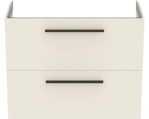 Unterschrank mit zwei Schubladen und Griffen