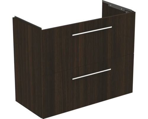 Waschtischunterschrank Ideal Standard i.life S BxHxT 80 x 63 cm x 37,5 cm Frontfarbe cafe matt T5295NW ohne Griff