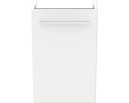 Weißer Waschtischunterschrank mit Griff