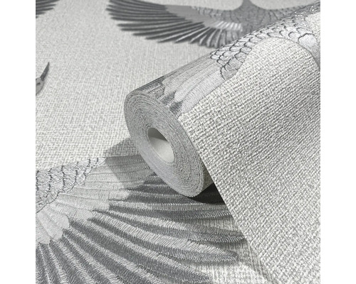 Tapetenrolle mit Vogelmotiv