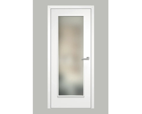 Pertura Zimmertür Kajsa 02 weißlack 106x245 mit Lichtausschnitt inkl. Glas satiniert weiß 4 mm DIN Links mit MAGNET-Schloss Pertura Zimmertür Kajsa 02 weißlack 106x245 mit Lichtausschnitt inkl. Glas satiniert weiß 4 mm DIN Links mit MAGNET-Schloss