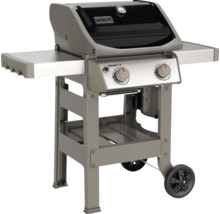 Weber Gasgrill Spirit II E-210 GBS grau silber, 2 Edelstahlbrenner 7,7 kW Grillbereich 51 x 46 cm iGrill 3-Kompatibilität, kompatibel mit GBS-Grillrosteinsätze Deckel Emailliert inkl. GBS-Grillrost, Deckelthermometer, Aromaschienen-thumb-1