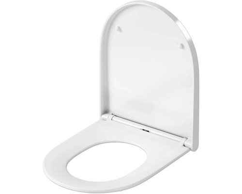 Weißer WC Sitz mit Deckel