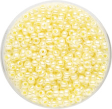 Rocailles Wachs gelb 2,6 mm 17 g