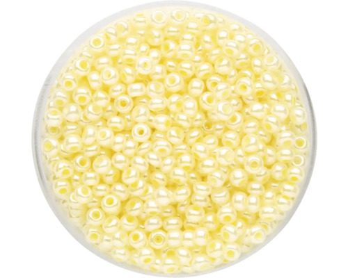 Rocailles Wachs gelb 2,6 mm 17 g