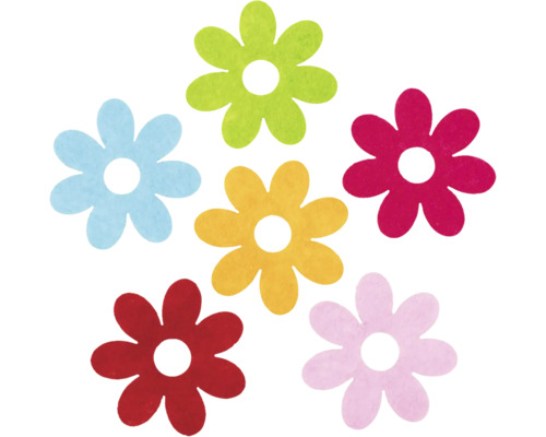 Darice Blumen-Verzierungen Gemischt – 36 Stück, 2,5-3,8 Cm, Für Scrapbooking & Bastelprojekte