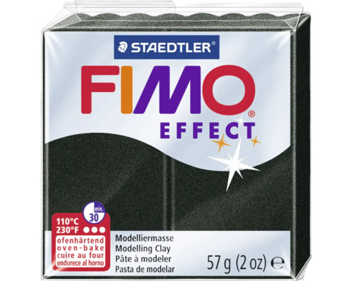 Fimo effect "pearl black" 57g