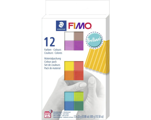 FIMO Soft Colour Pack Brilliant12x25 g