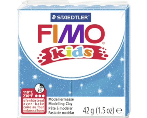 FIMO Kids Glitter blau 42 g