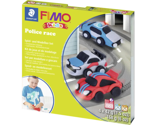 FIMO Kids Form & Play Set Police Race