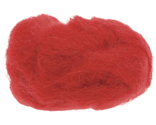 Schafwolle rot 30 g