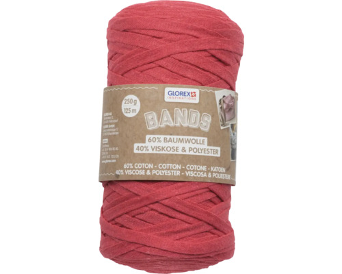 Makramee-Wolle rot 250 g